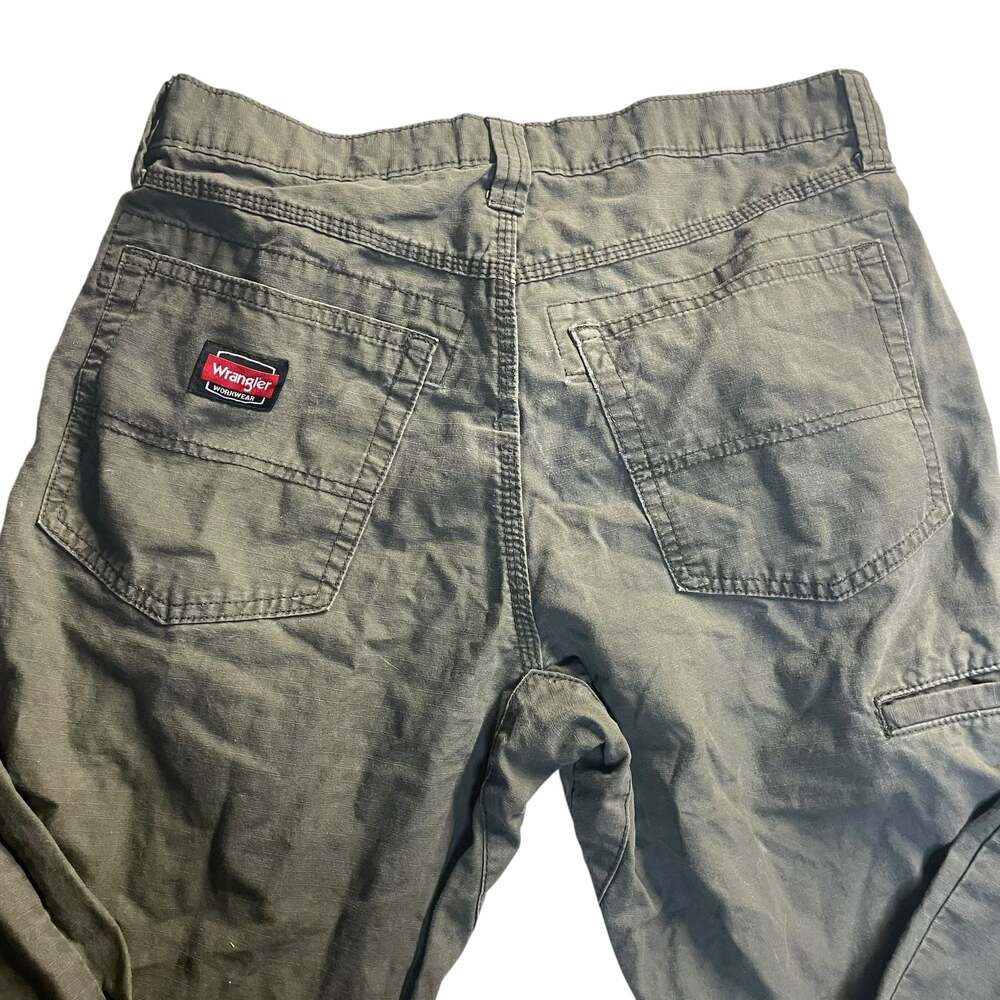 Wrangler Workwear Ripstop Utility Pants Olive Green Men’s 30x29 - Picture 7 of 8